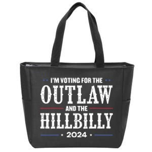 Im Voting For The Outlaw And The Hillbilly 2024 Zip Tote Bag