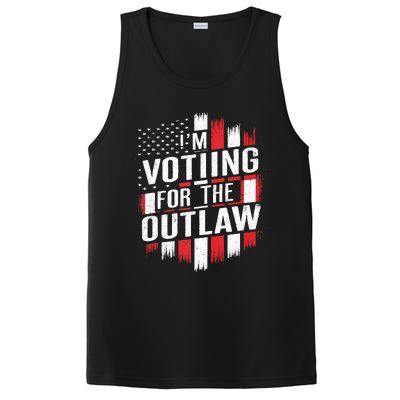 IM Voting For The Outlaw Wanted For President PosiCharge Competitor Tank