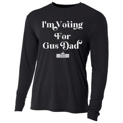 IM Voting For Gus Dad Vote Harris Walz 2024 Election Waltz Cooling Performance Long Sleeve Crew