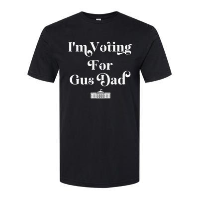 IM Voting For Gus Dad Vote Harris Walz 2024 Election Waltz Softstyle CVC T-Shirt