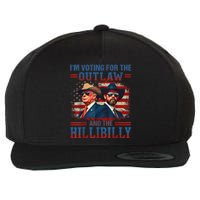 IM Voting For The Outlaw And The Hillbilly Trump Vance 2024 Wool Snapback Cap