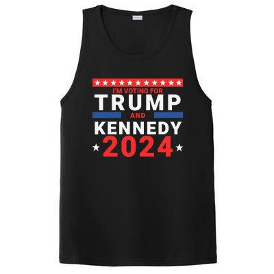 IM Voting For Trump And Kennedy 2024 PosiCharge Competitor Tank