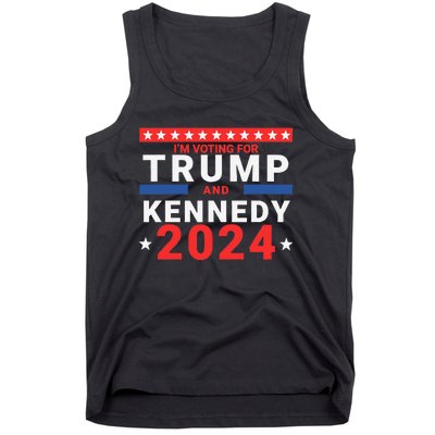 IM Voting For Trump And Kennedy 2024 Tank Top