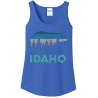 Idaho Vintage Grizzly Bear Souvenir Gift Ladies Essential Tank