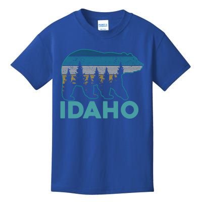 Idaho Vintage Grizzly Bear Souvenir Gift Kids T-Shirt