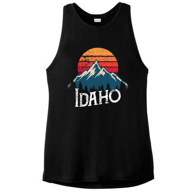 Idaho Vintage Gift Ladies PosiCharge Tri-Blend Wicking Tank