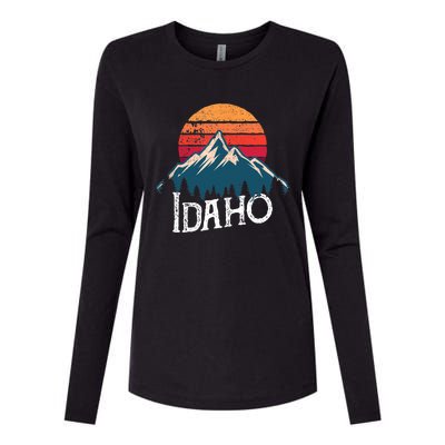 Idaho Vintage Gift Womens Cotton Relaxed Long Sleeve T-Shirt