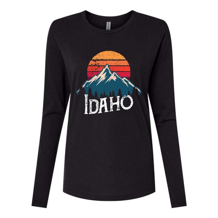 Idaho Vintage Gift Womens Cotton Relaxed Long Sleeve T-Shirt