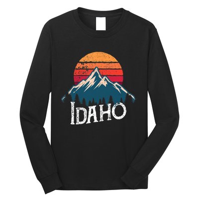 Idaho Vintage Gift Long Sleeve Shirt