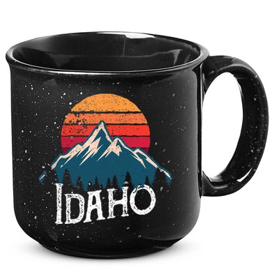 Idaho Vintage Gift 15oz Campfire Ceramic Mug