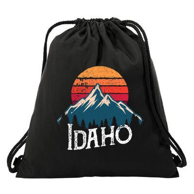 Idaho Vintage Gift Drawstring Bag