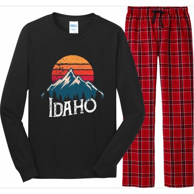 Idaho Vintage Gift Long Sleeve Pajama Set