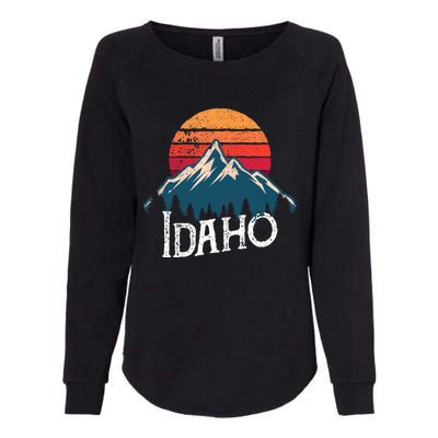 Idaho Vintage Gift Womens California Wash Sweatshirt