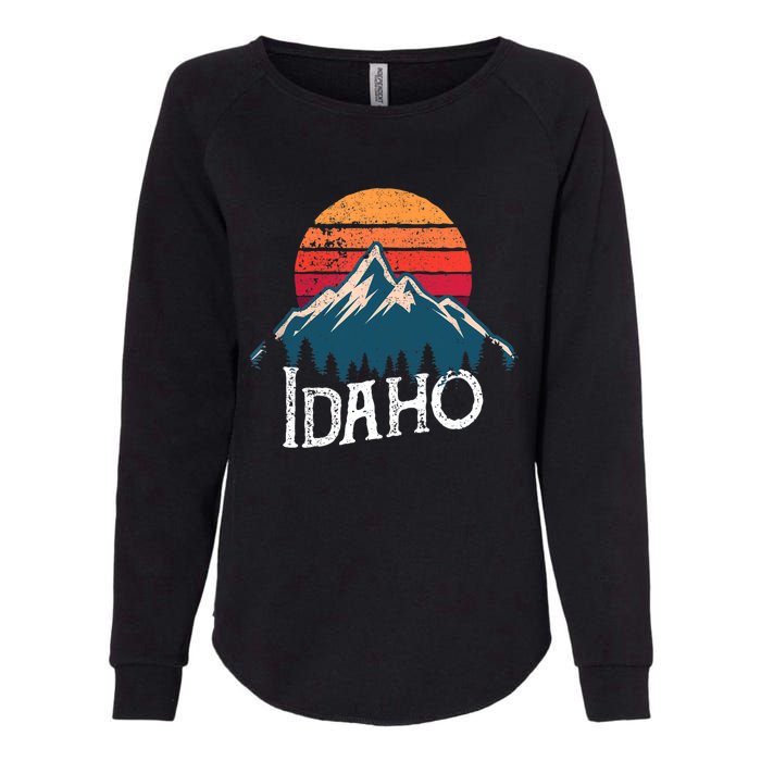 Idaho Vintage Gift Womens California Wash Sweatshirt