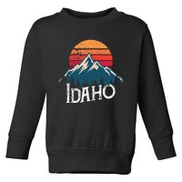 Idaho Vintage Gift Toddler Sweatshirt