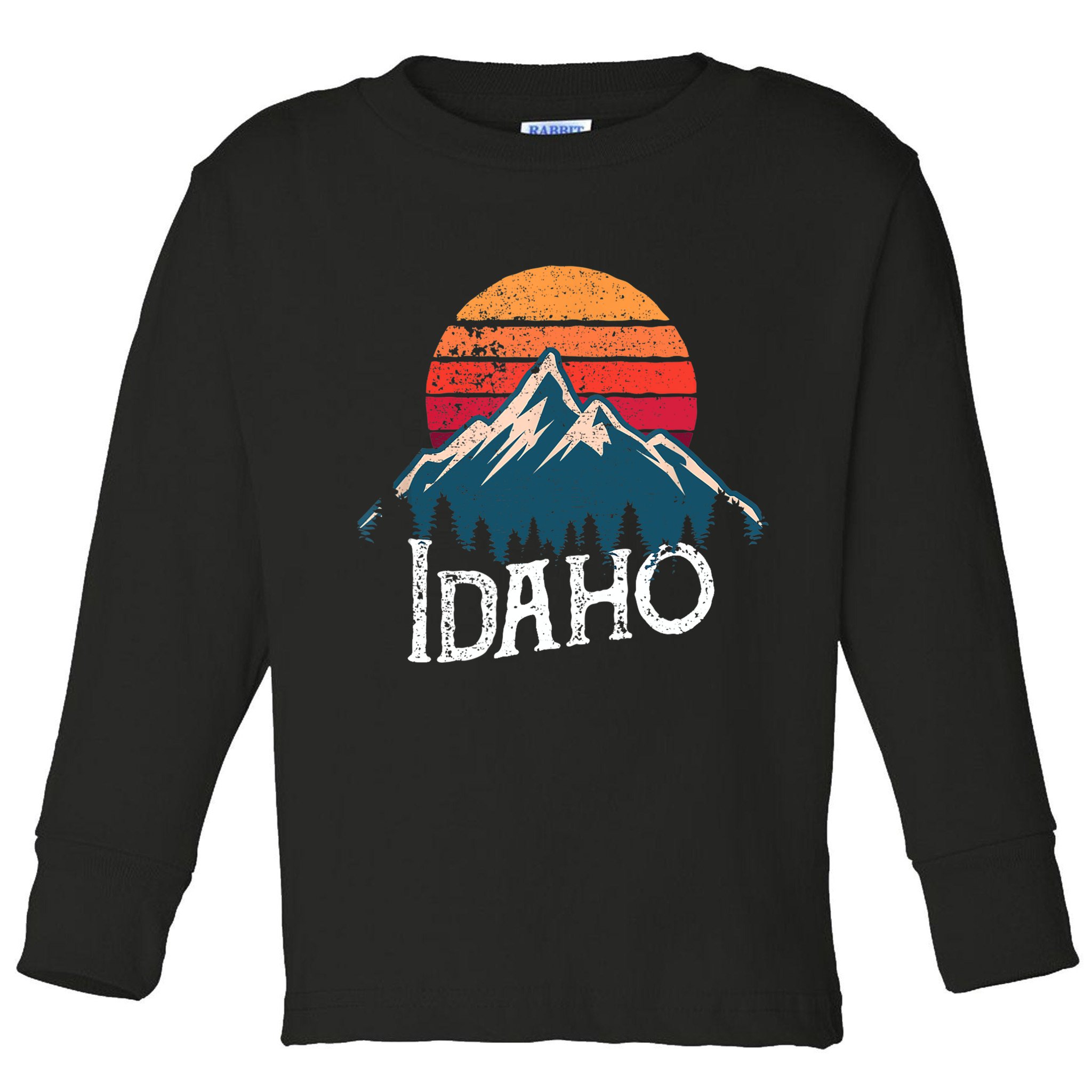 Idaho Vintage Gift Toddler Long Sleeve Shirt