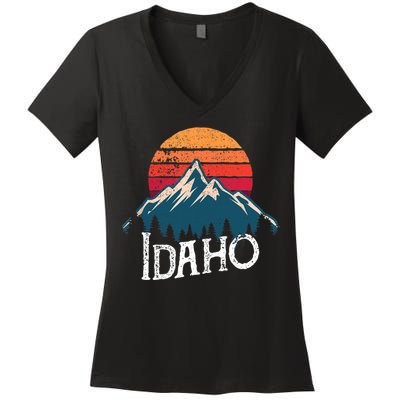 Idaho Vintage Gift Women's V-Neck T-Shirt