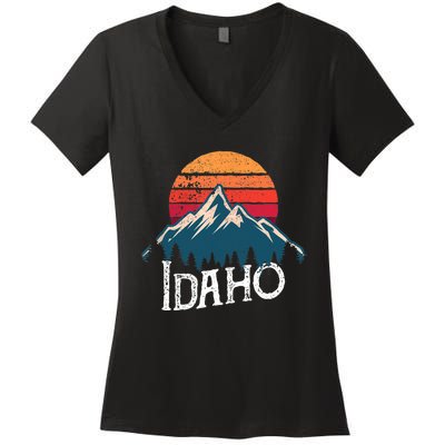 Idaho Vintage Gift Women's V-Neck T-Shirt