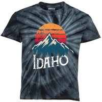 Idaho Vintage Gift Kids Tie-Dye T-Shirt