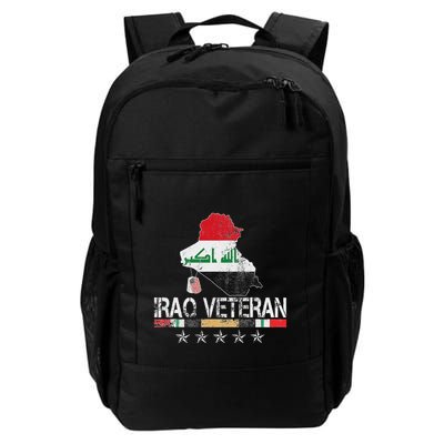 Iraq Veteran Iraq War Service Distressed Patriotic Backpack