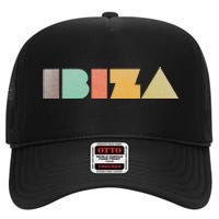 Ibiza Vintage High Crown Mesh Back Trucker Hat