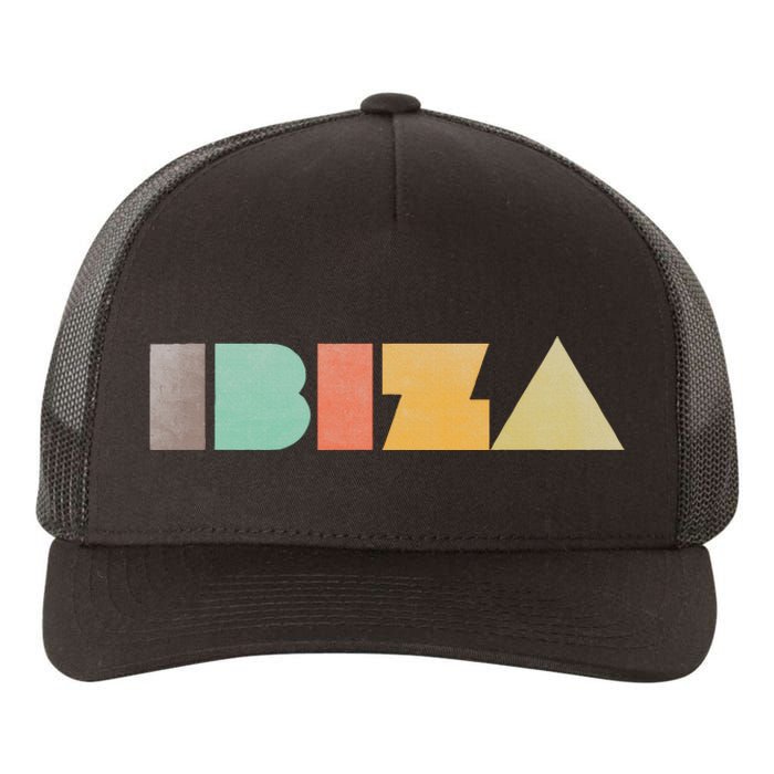 Ibiza Vintage Yupoong Adult 5-Panel Trucker Hat