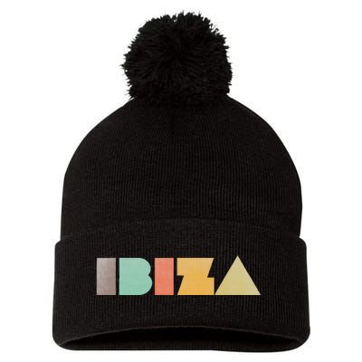 Ibiza Vintage Pom Pom 12in Knit Beanie