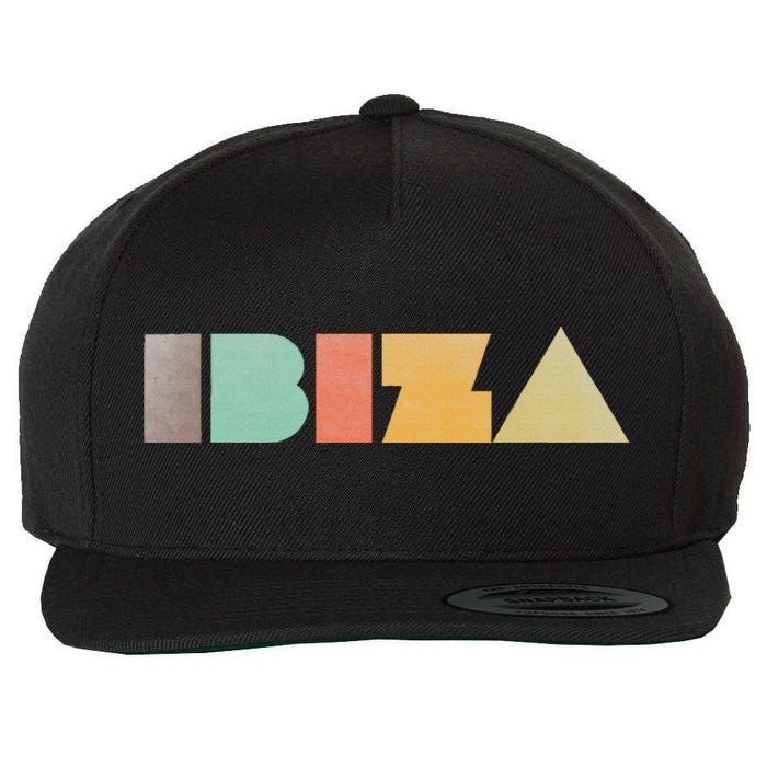 Ibiza Vintage Wool Snapback Cap