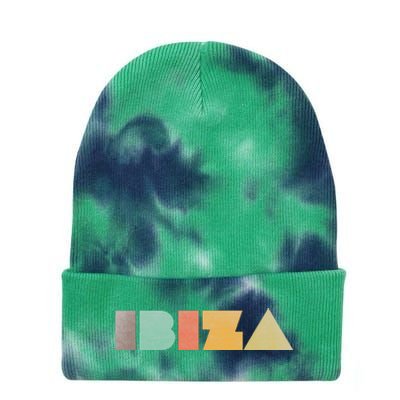 Ibiza Vintage Tie Dye 12in Knit Beanie