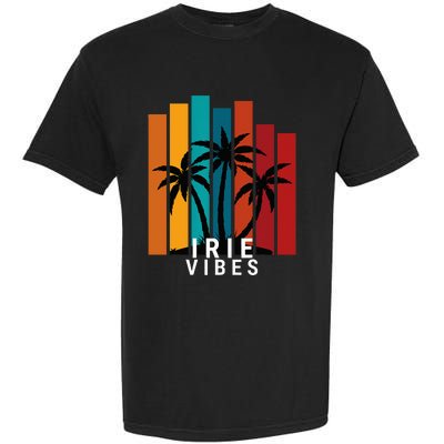 Irie Vibes Island Tropical Outfit Garment-Dyed Heavyweight T-Shirt