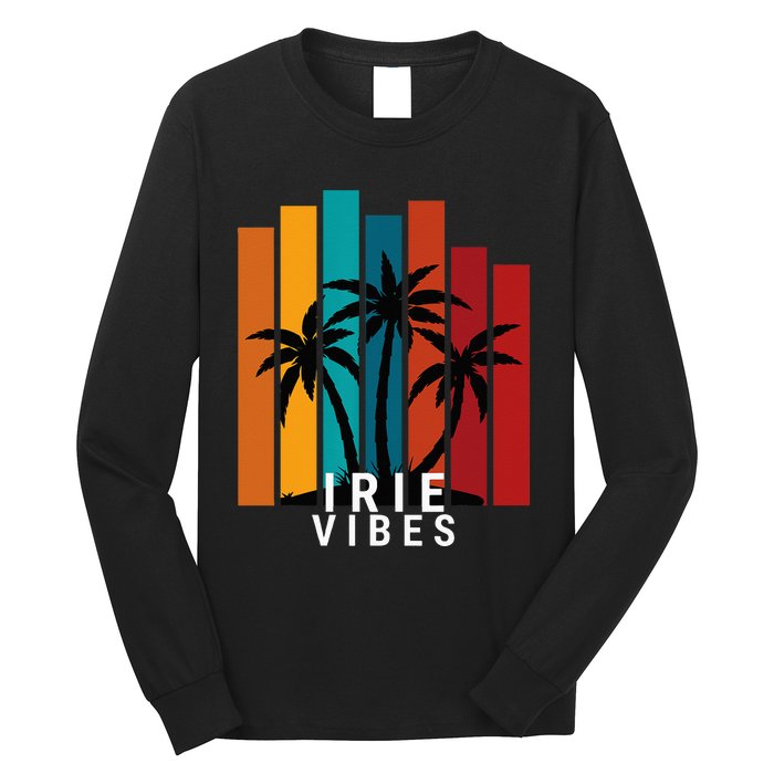 Irie Vibes Island Tropical Outfit Long Sleeve Shirt