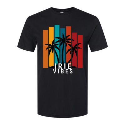 Irie Vibes Island Tropical Outfit Softstyle CVC T-Shirt