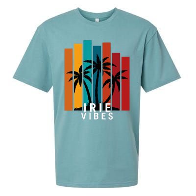 Irie Vibes Island Tropical Outfit Sueded Cloud Jersey T-Shirt