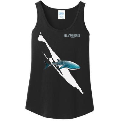 Isla Vibes Isla Mujeres Mexico Swimming With Whale Sharks Ladies Essential Tank