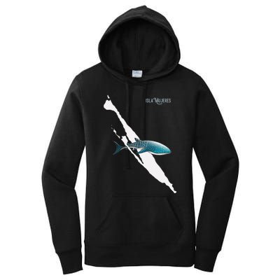 Isla Vibes Isla Mujeres Mexico Swimming With Whale Sharks Women's Pullover Hoodie