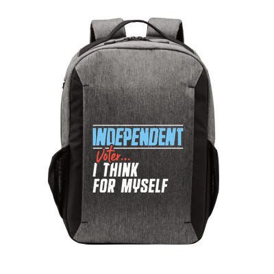 Independent Voter I Think For Myself Vector Backpack