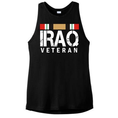 Iraq Veteran Ladies PosiCharge Tri-Blend Wicking Tank