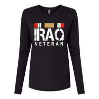 Iraq Veteran Womens Cotton Relaxed Long Sleeve T-Shirt