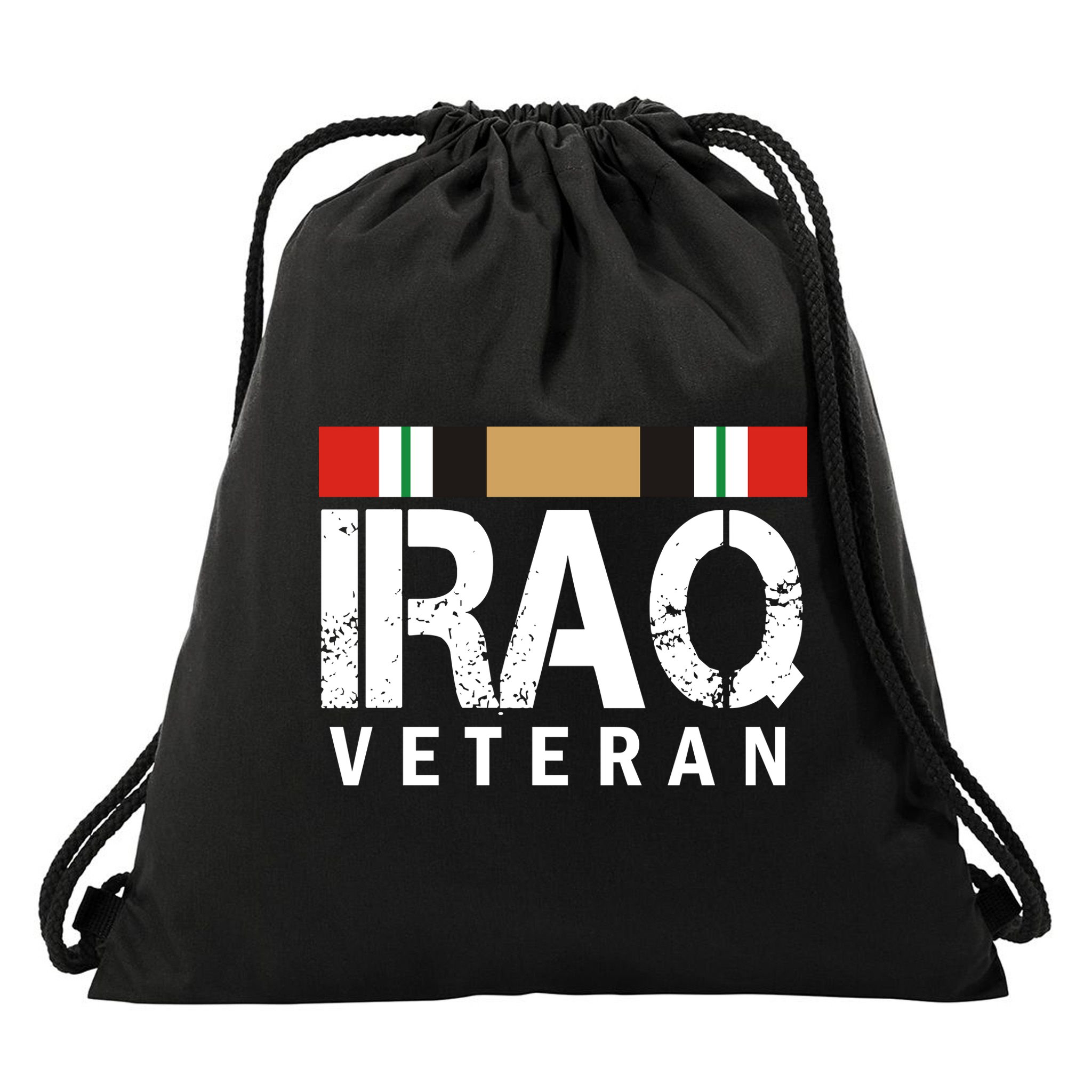 Iraq Veteran Drawstring Bag
