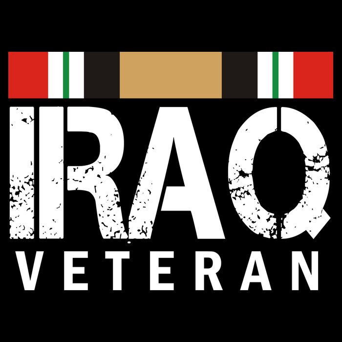 Iraq Veteran Drawstring Bag