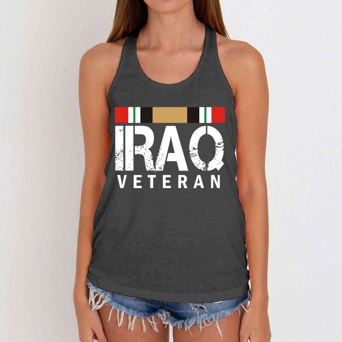 Iraq Veteran Women's Knotted Racerback Tank