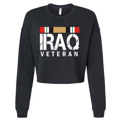 Iraq Veteran Cropped Pullover Crew