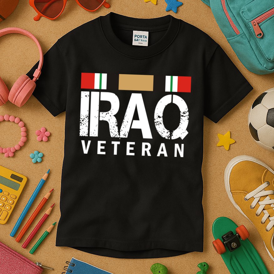 Iraq Veteran Kids T-Shirt