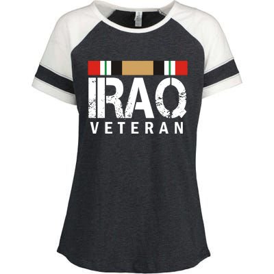 Iraq Veteran Enza Ladies Jersey Colorblock Tee