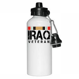 Iraq Veteran Aluminum Water Bottle