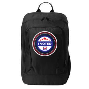 I Voted Nov 2024 Usa Elections Pro Democracy City Backpack