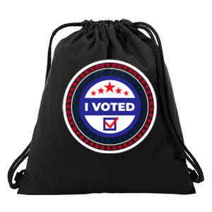 I Voted Nov 2024 Usa Elections Pro Democracy Drawstring Bag