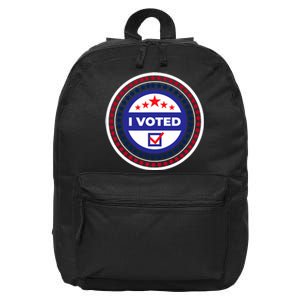 I Voted Nov 2024 Usa Elections Pro Democracy 16 in Basic Backpack