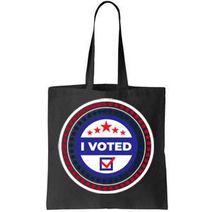 I Voted Nov 2024 Usa Elections Pro Democracy Tote Bag