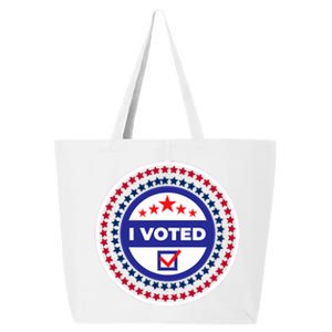 I Voted Nov 2024 Usa Elections Pro Democracy 25L Jumbo Tote